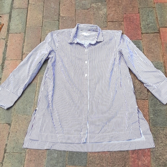 🦋🏵️🦋J. Jill Button Down Top - Picture 1 of 7